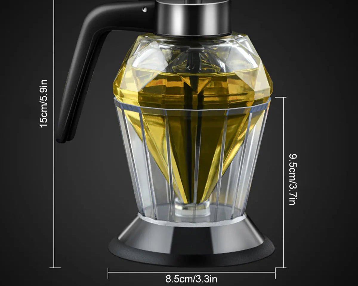 Dispensador de Óleo Formato Diamante - achatudostore