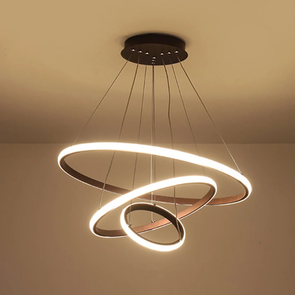 Pendente Torcido Luxuoso Nórdico Ajustável LED com alto brilho - achatudostore