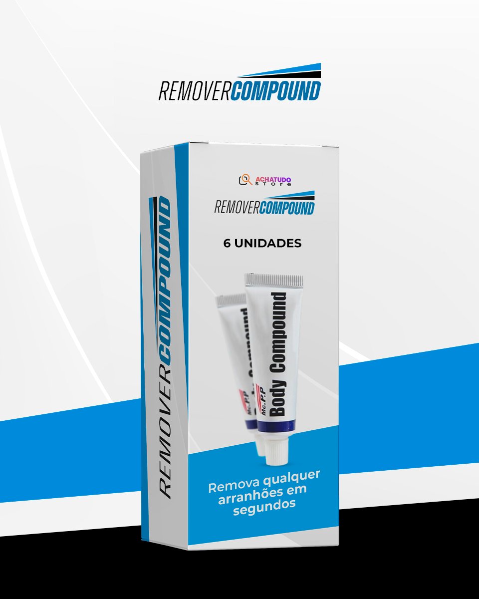 Remover Compound - Removedor de Arranhões de Carro - achatudostore