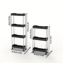 Carrinho de rolamento multifuncional com 3 ou 4 levels. - achatudostore