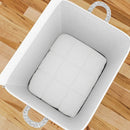 Kit com 3 Sacos organizadores em TNT para Edredons com Tampa, Zíper e Dobrável À prova de Poeira - achatudostore