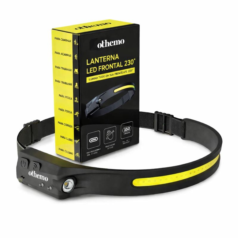 Othemo® 230° - Headlamp Recarregável com sensor de movimento