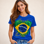 Camisa Brasil Patriota Feminina - Edição Limitada 2026