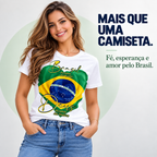 Camisa Brasil Patriota Feminina - Edição Limitada 2026