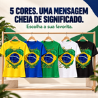 Camisa Brasil Patriota Feminina - Edição Limitada 2026