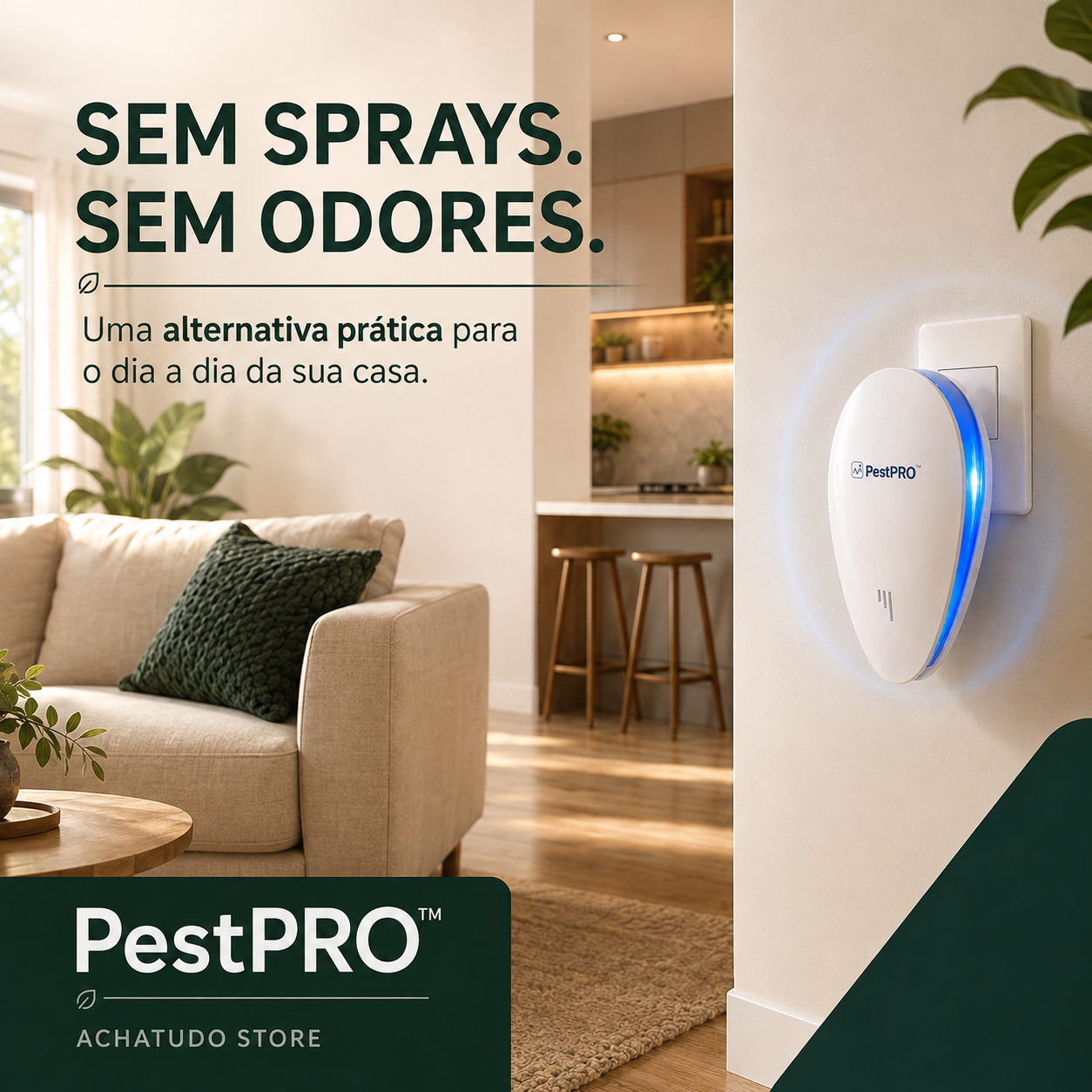 PestPro™ - Repelente Ultrassônico Inteligente