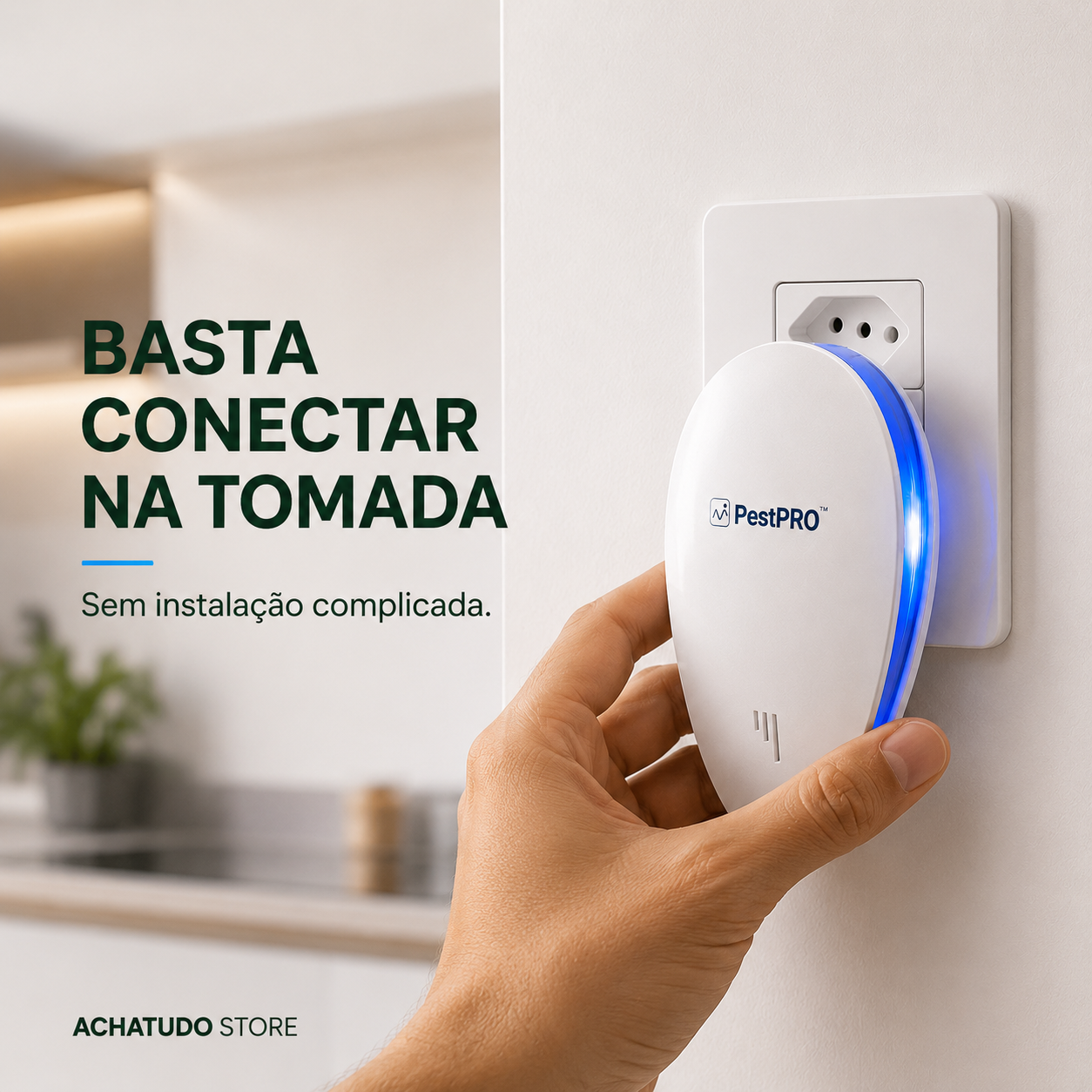 PestPro™ - Repelente Ultrassônico Inteligente