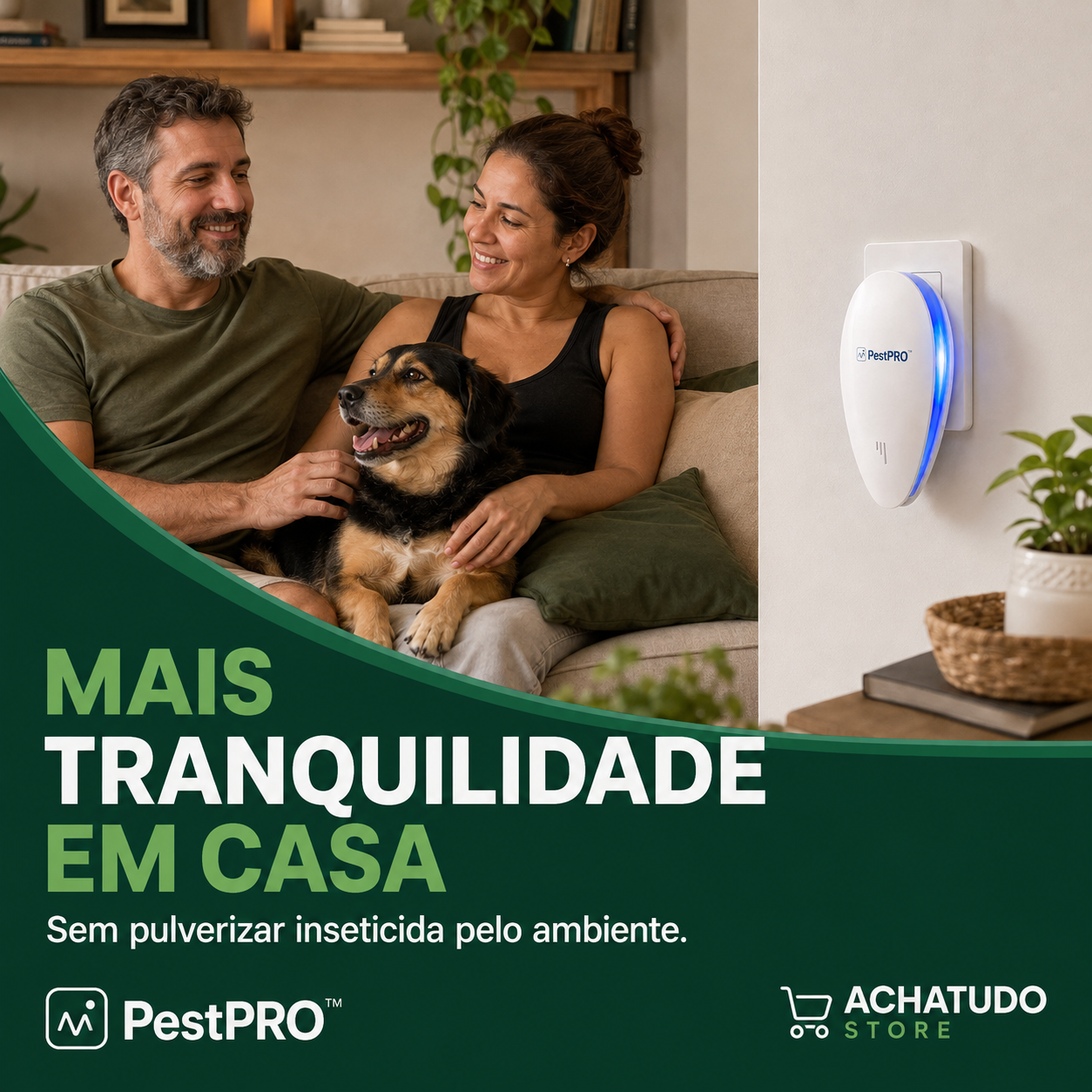PestPro™ - Repelente Ultrassônico Inteligente