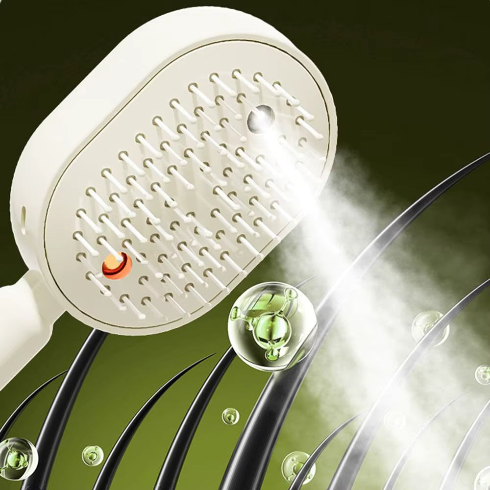 BrumaSpa™ — Escova Massageadora 3 em 1 com Spray