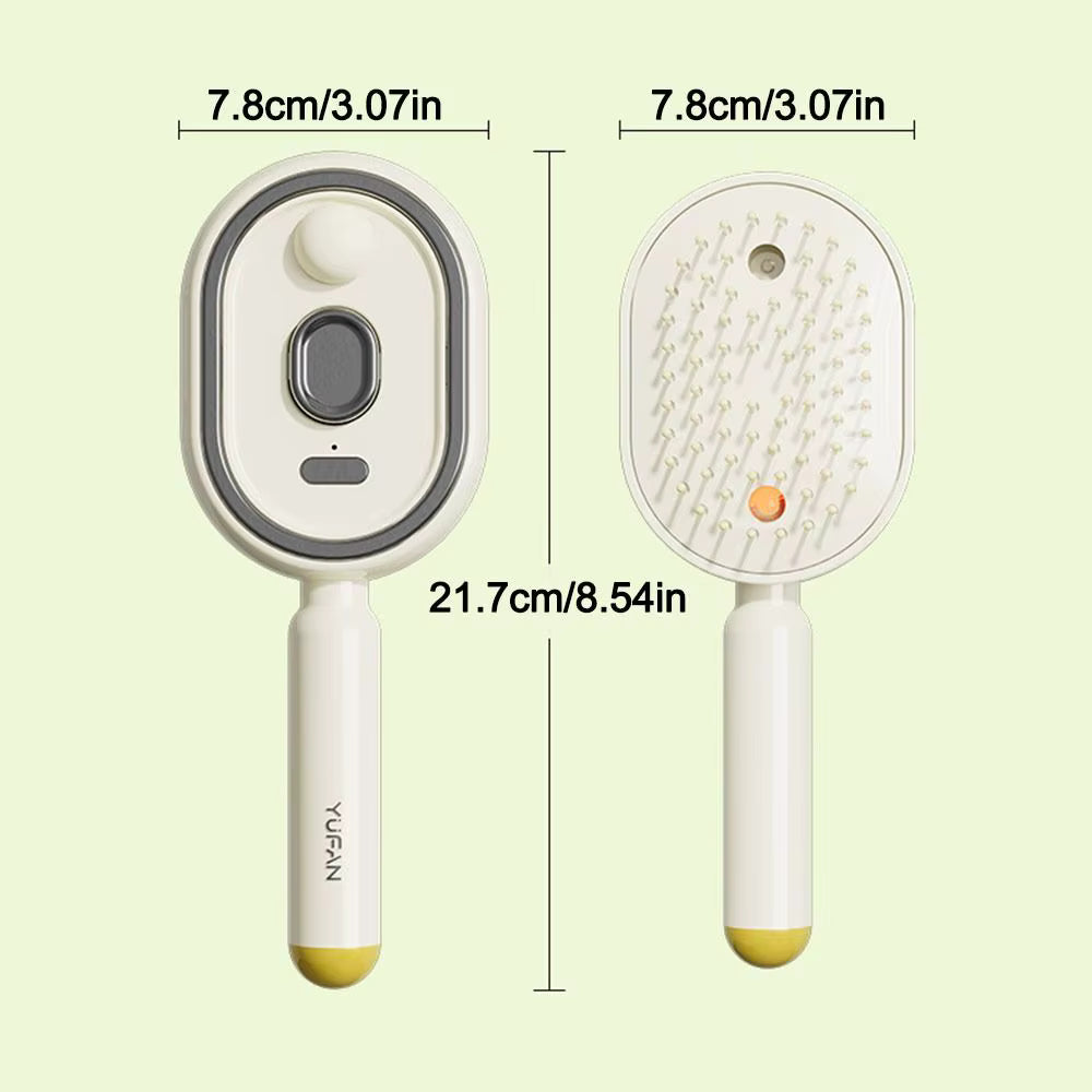BrumaSpa™ — Escova Massageadora 3 em 1 com Spray