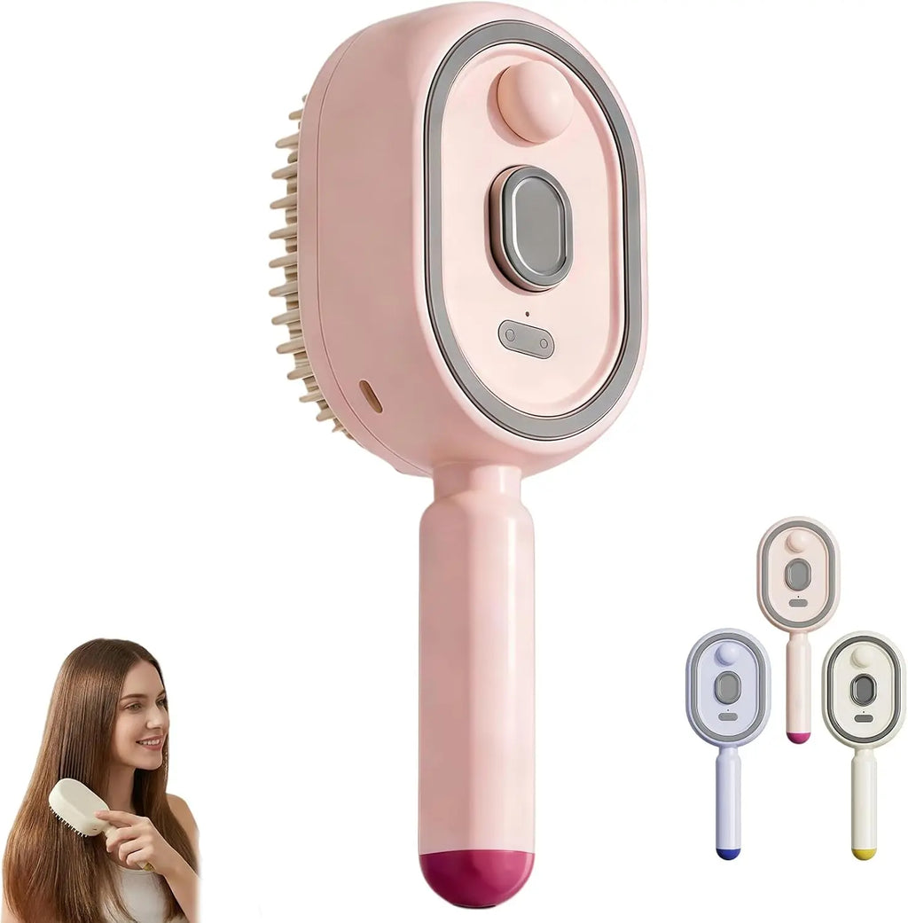 BrumaSpa™ — Escova Massageadora 3 em 1 com Spray