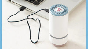 Caixa de Armazenamento de Alimentos à Vácuo - Acompanha Bomba de Vácuo - achatudostore