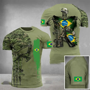 Camisa Brasil Patriota - Ele vai Voltar! - achatudostore