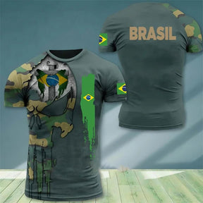 Camisa Brasil Patriota - Ele vai Voltar! - achatudostore