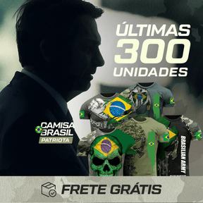 Camisa Brasil Patriota - Ele vai Voltar! - achatudostore