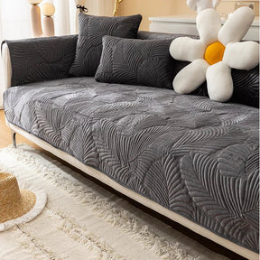 Capa de Sofá Nórdico Aveludada e antiderrapante - achatudostore