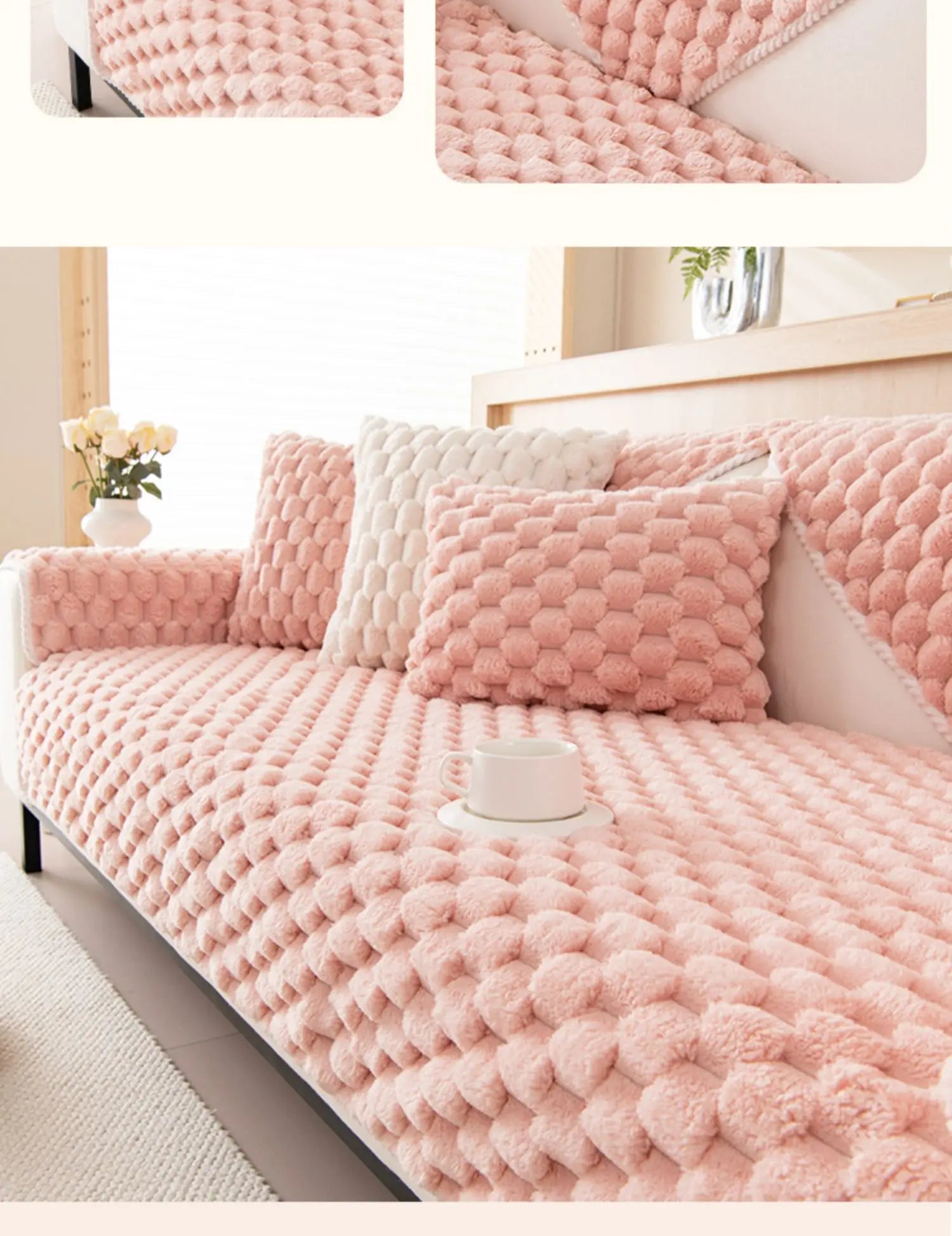 Capa de Sofá premium Aveludada e antiderrapante - achatudostore