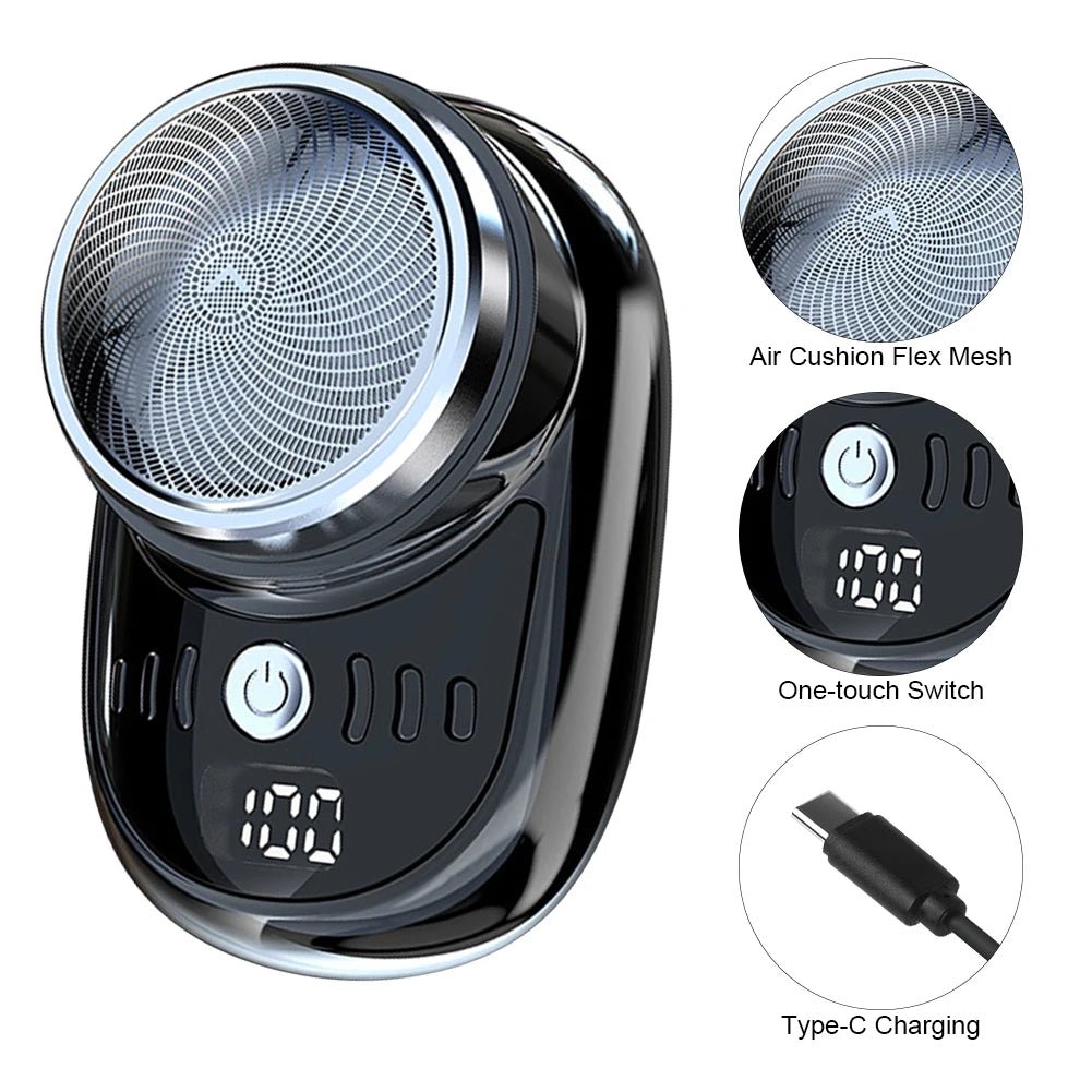 Clipper Shaver PRO - Mini Barbeador elétrico profissional de alta performance - achatudostore
