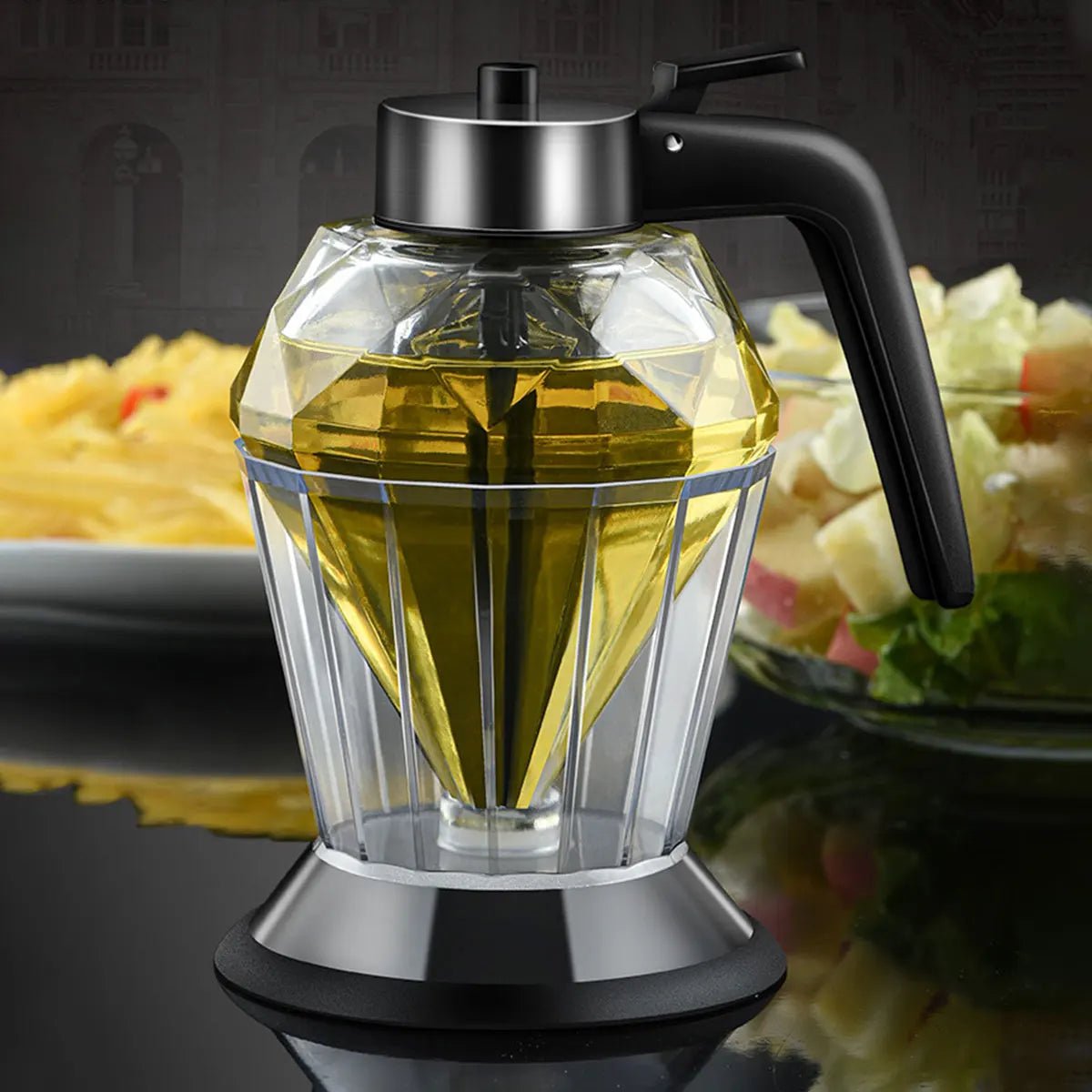 Dispensador de Óleo Formato Diamante - achatudostore