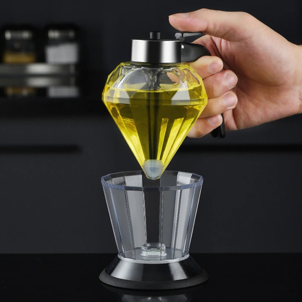 Dispensador de Óleo Formato Diamante - achatudostore