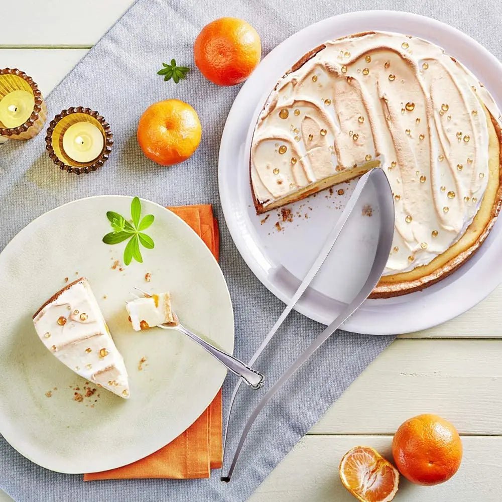 Fatiador de Bolo e Torta Inox com Design Europeu Premium - achatudostore