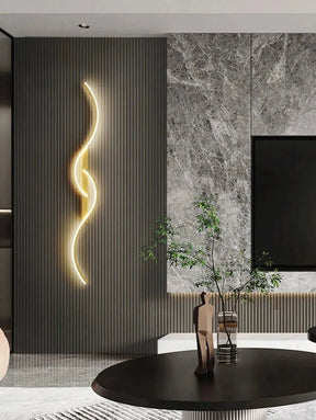 Luminária LED de Parede Moderna - Luz LED Minimalista para Quarto, Cabeceira, Luminárias de Parede - achatudostore