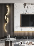 Luminária LED de Parede Moderna - Luz LED Minimalista para Quarto, Cabeceira, Luminárias de Parede - achatudostore
