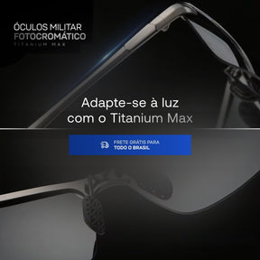 Óculos Militar Fotocromático Titanium Max - achatudostore