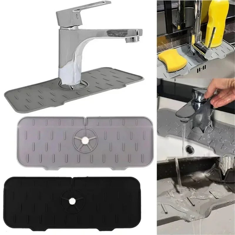 ProtecSplash - Tapete Absorvente de Silicone para Torneira - achatudostore