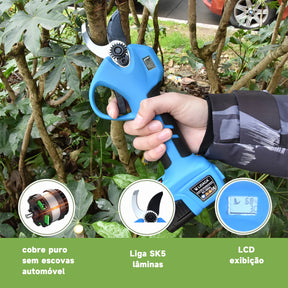 TurboCut - Tesouras de Poda Elétrica sem Fio - achatudostore