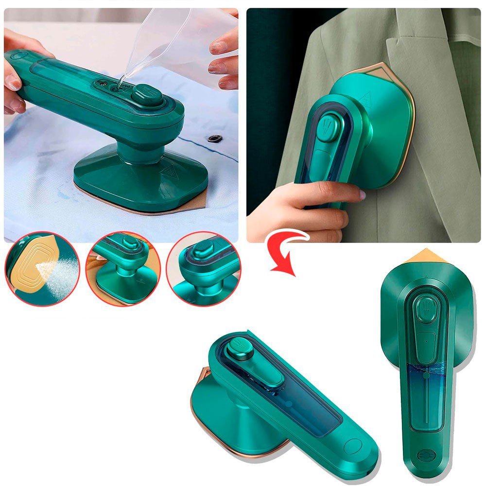 VapoPress TravelPro - Ferro Passar Roupa Portátil Bivolt - achatudostore