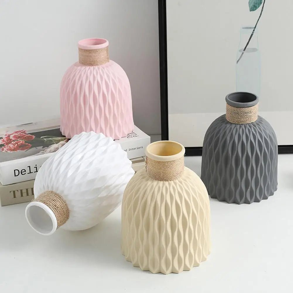 Vaso Plástico Cordas: Arranjo Floral DIY - achatudostore