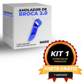 Amolador de Broca 2.0 - Afiador para amolar Brocas - achatudostore