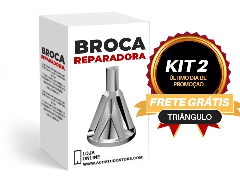 Broca Reparadora - Broca Reparadora de Parafuso - achatudostore