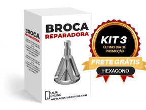 Broca Reparadora - Broca Reparadora de Parafuso - achatudostore
