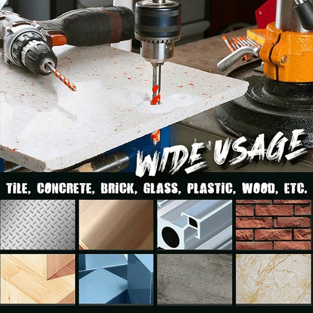 Broca Titanium - Broca Multifuncional Ultra Resistente - achatudostore