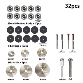 Easy Cut 3.0 - Kit discos para Furadeira 32 peças - achatudostore