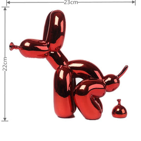 Escultura Decorativa Cachorro de Balão - achatudostore