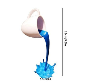 Escultura Decorativa Café derramado - achatudostore