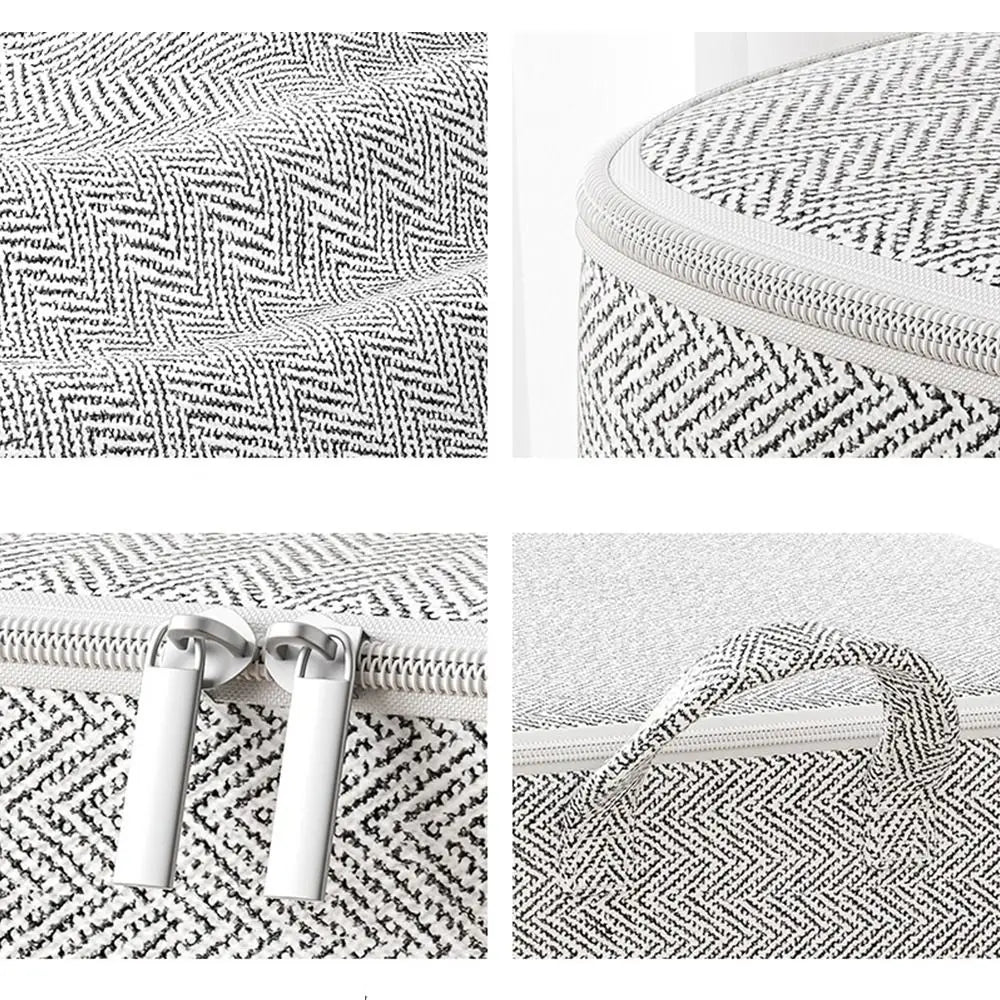 Kit com 3 Sacos organizadores em TNT para Edredons com Tampa, Zíper e Dobrável À prova de Poeira - achatudostore