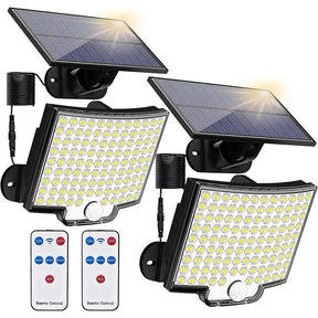 Lâmpada Solar 106 Leds - Sensor de movimento incluso - achatudostore