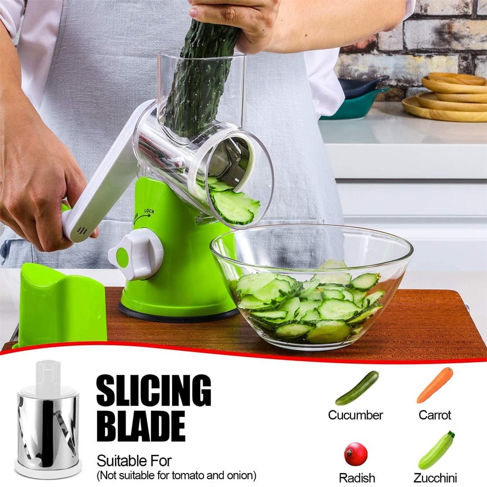 NutriSlicer Chef PRO - Cortador e Fatiador de Veduras e legumes - achatudostore