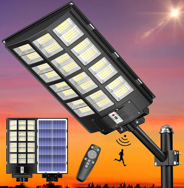 Pague 2 e leve 4 - Luz Solares com Sensor de Movimento - 3 Modos - À Prova D'água - Para Varanda, Garagem e Quintal - achatudostore
