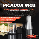 Picador Inox de Vegetais - Picador de alho, cebola, pimenta etc - achatudostore