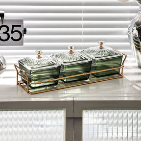 Placa de Armazenamento Salada de Frutas Secas - achatudostore