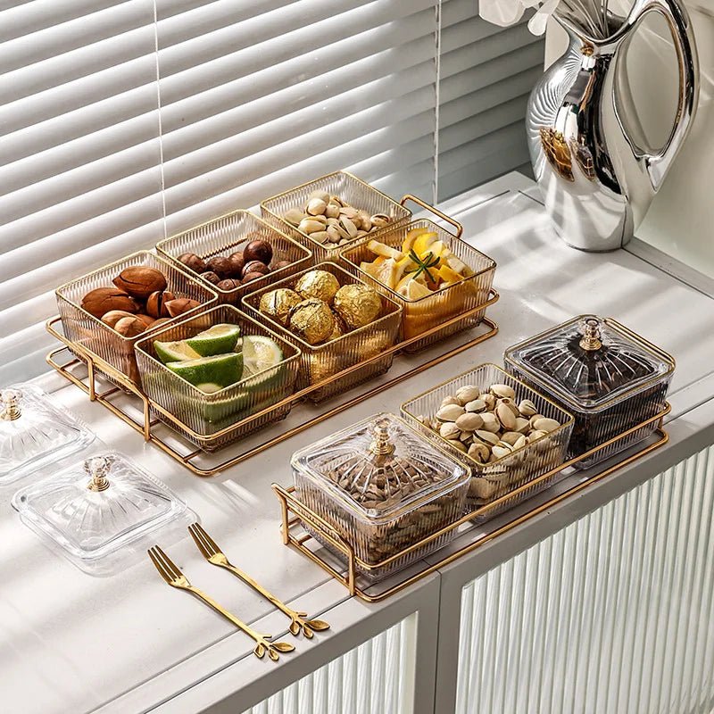 Placa de Armazenamento Salada de Frutas Secas - achatudostore