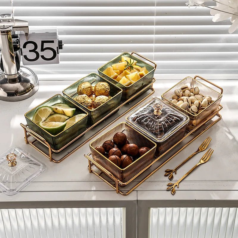 Placa de Armazenamento Salada de Frutas Secas - achatudostore
