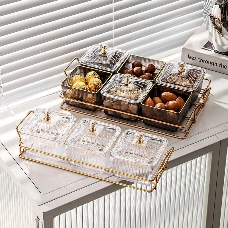 Placa de Armazenamento Salada de Frutas Secas - achatudostore