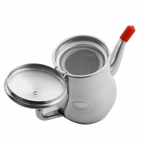 Pote de Filtragem de Óleo em Aço Inoxidável - achatudostore