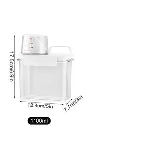 Pote Hermética para Armazenamento com medidor - achatudostore